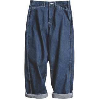 MADEN Western Denim Jeans Men's Dark Blue