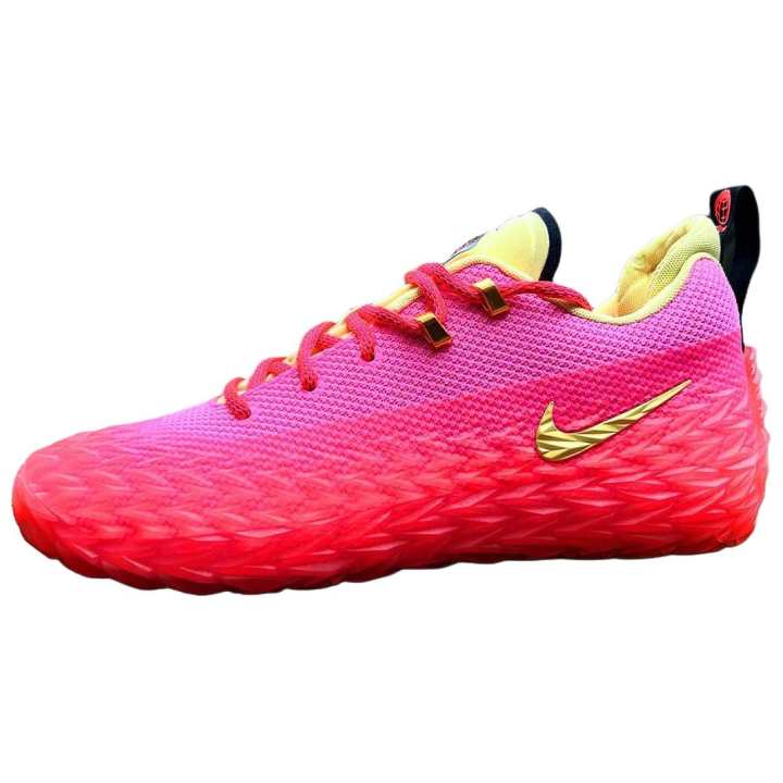 Nike Nike S.T. Charge Low top Basketball Shoes Unisex Bright Pink