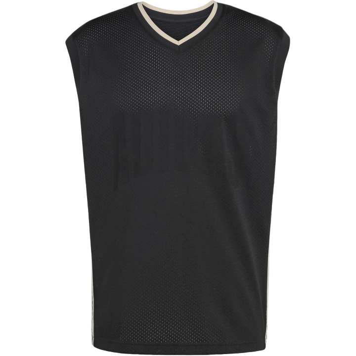 Adidas Adidas Tank Tops Men's Black V Neck Moderate Other