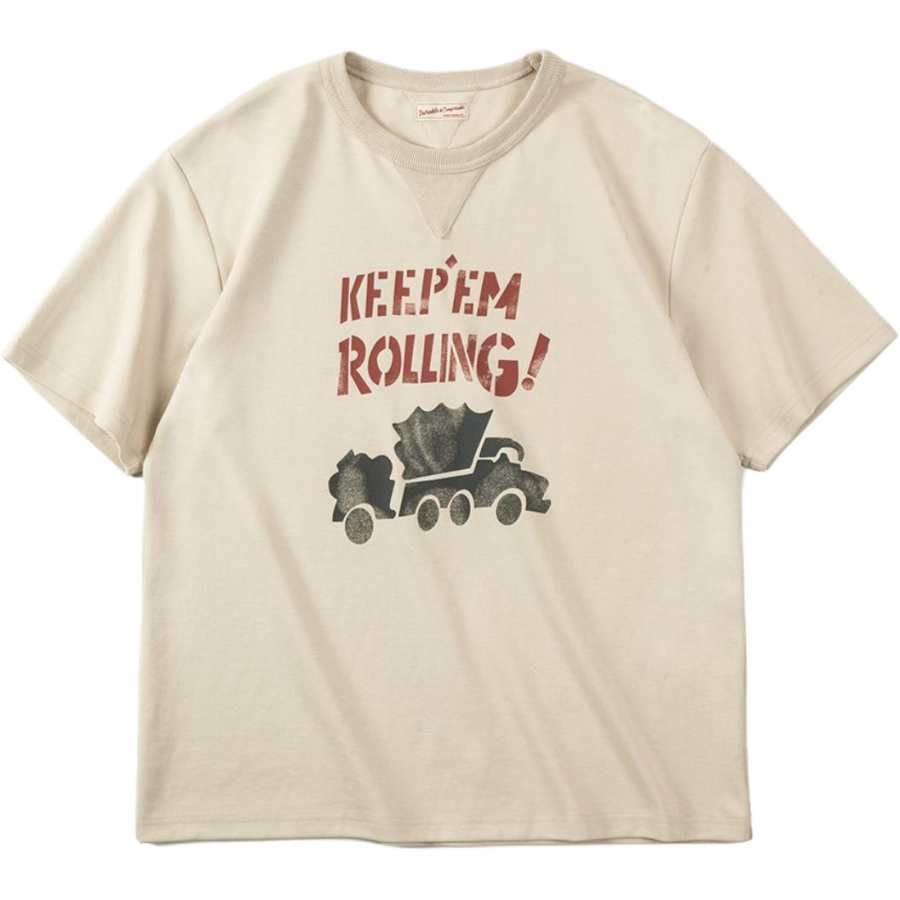MADEN American Casual T Shirt Men's