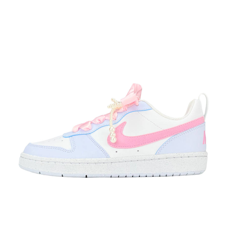 Nike Nike Court Borough Low top Kids' Skateboarding Shoes Pink Purple Teenagers