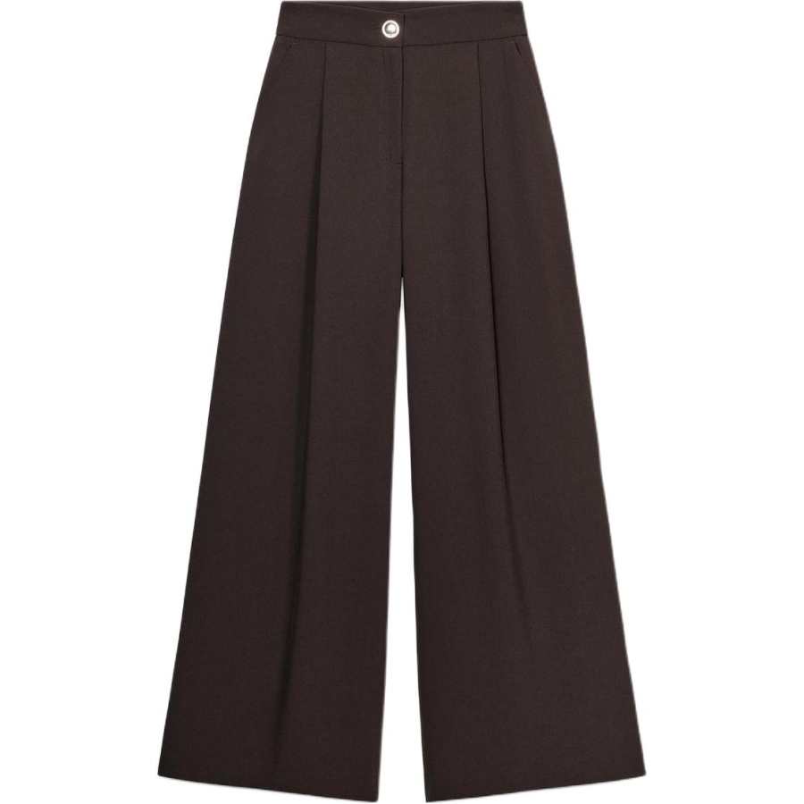 ZARA Casual Pants Women's Brown Moderate Wide Leg Pants