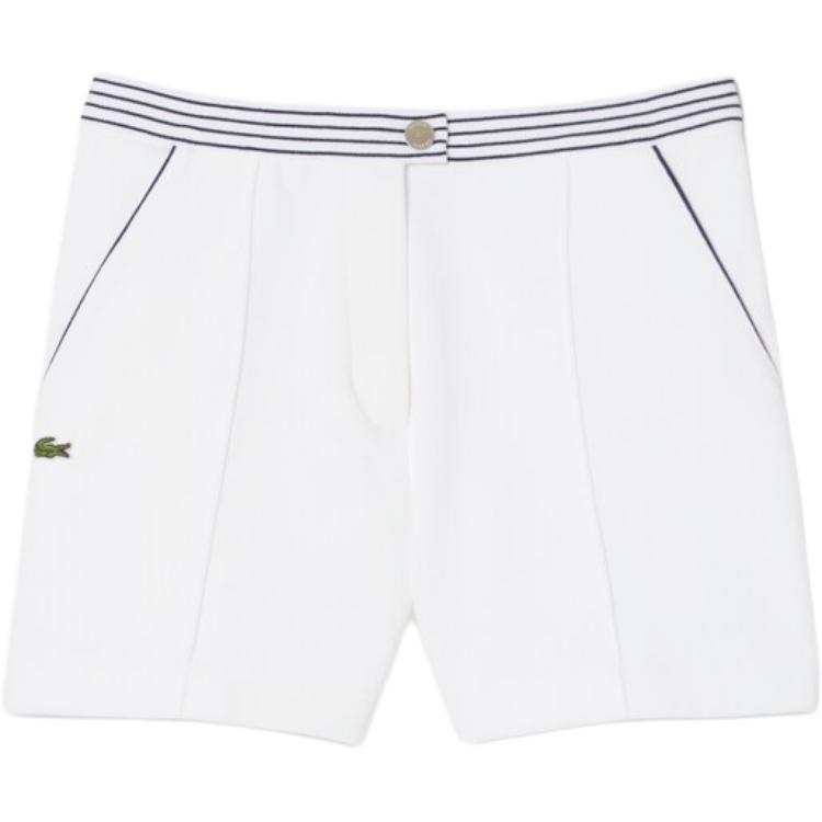 Lacoste striped-waistband shorts