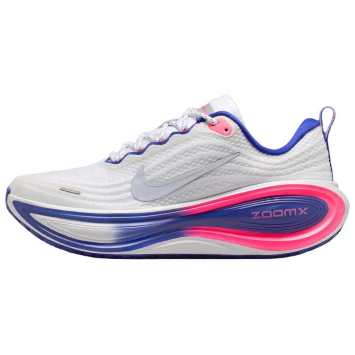 Nike Nike Vomero Plus Abrasion Resistant Breathable Reflective Running Shoes Women's White
