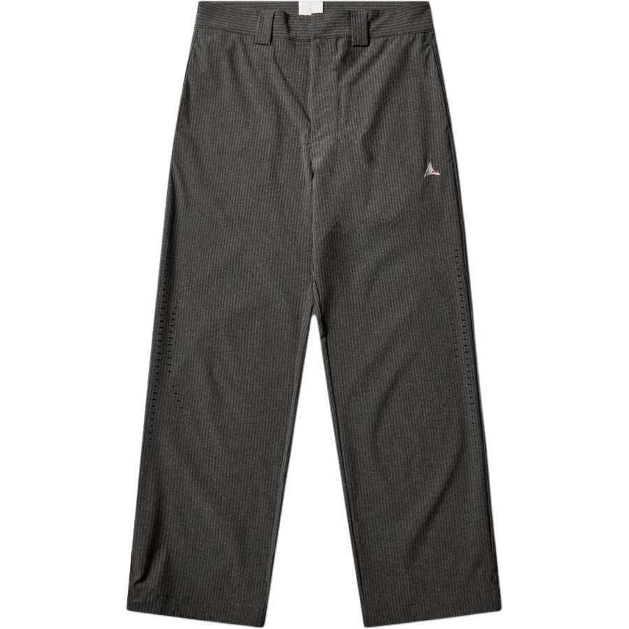 Roa pinstripe logo trousers