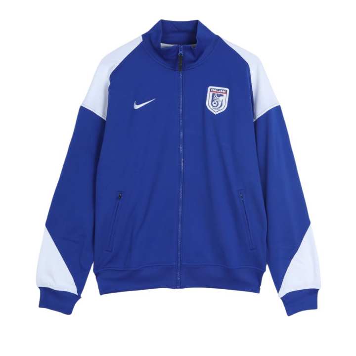 Nike Nike Jackets Men's Blue With White Lettering Stand Collar Moderate Other