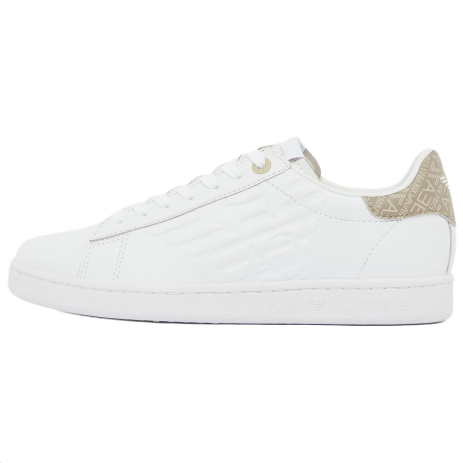 EMPORIO ARMANI EA7 CC Low top Skateboard Shoes Men's White