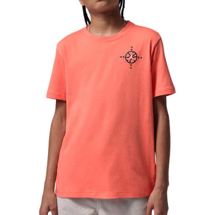 Jordan Jordan Kids T Shirts Crew Neck Moderate