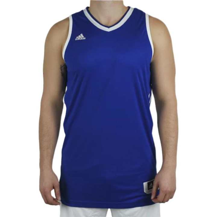 Adidas Adidas Basketball Jerseys Men's Blue Moderate