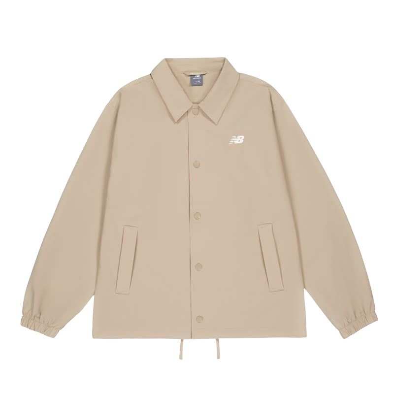 New Balance New Balance Jackets Unisex Khaki Lapel Moderate Other