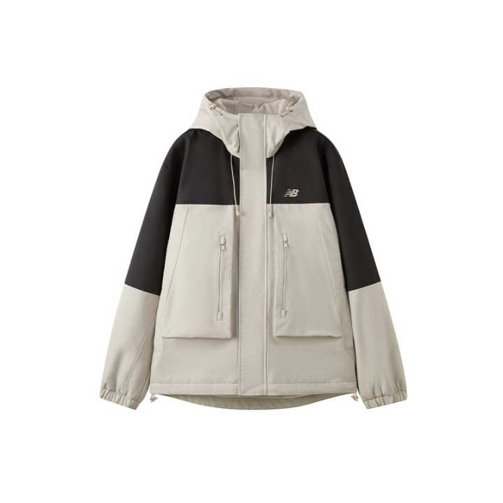 New Balance New Balance Fleece Lined Casual Versatile Woven Hooded Jacket Men's