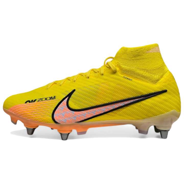 Nike Nike Zoom Superfly 9 SG Soft Ground Soccer Shoes Men's Orange Yellow