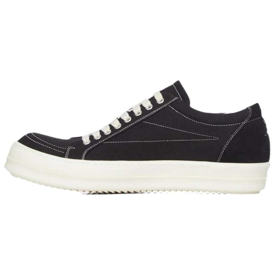 Rick Owens DRKSHDW Low top Canvas Shoes Women's Black
