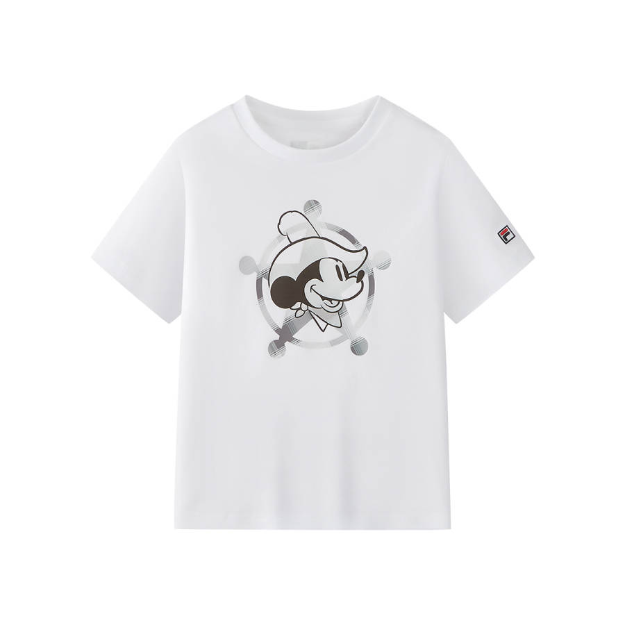 FILA KIDS Short Sleeved Standard White Kids'