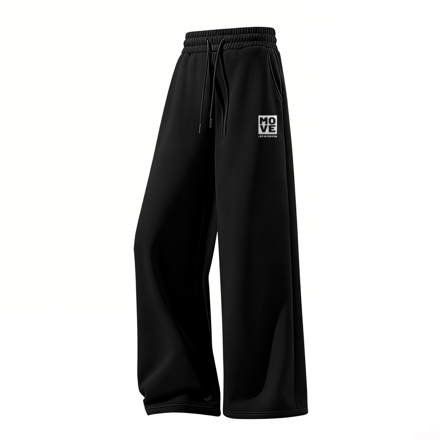 MINISO Casual Pants Unisex Moderate Straight Fit Pants