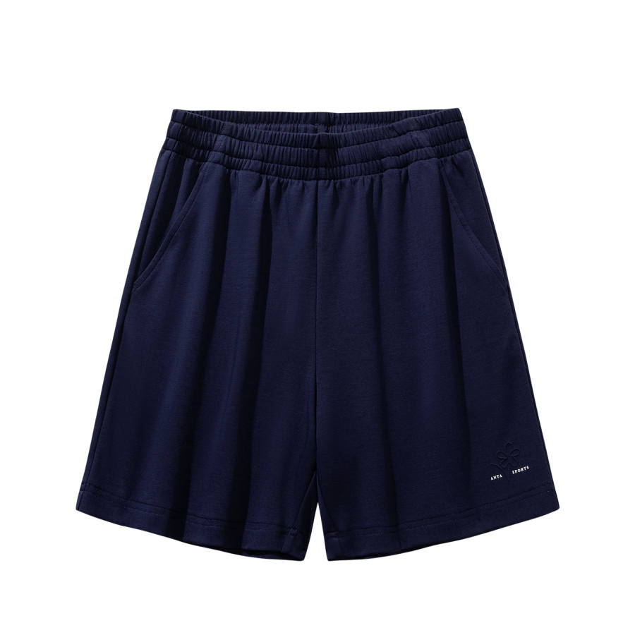Anta Casual Shorts Women's Cyan Dark Blue