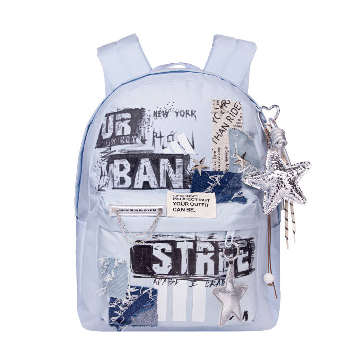 Adidas Adidas Fabric Backpack Regular Women's Crystal Blue & White