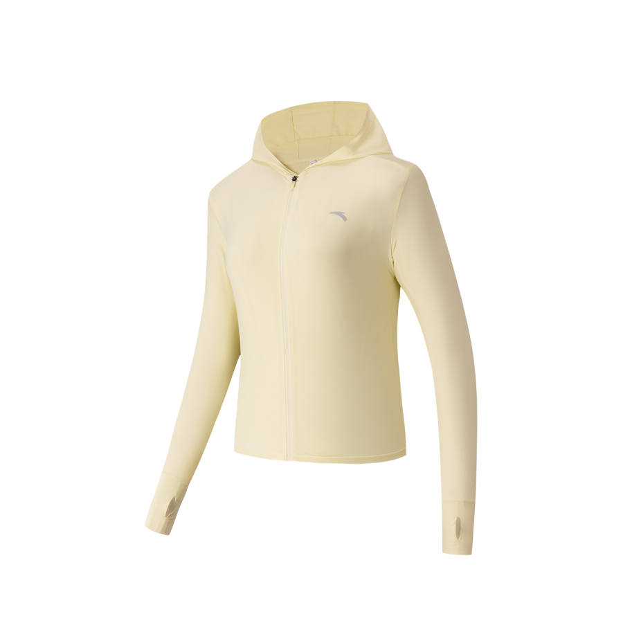 Anta Quick Dry Sun Protection Clothing Women's Yeyi Yellow