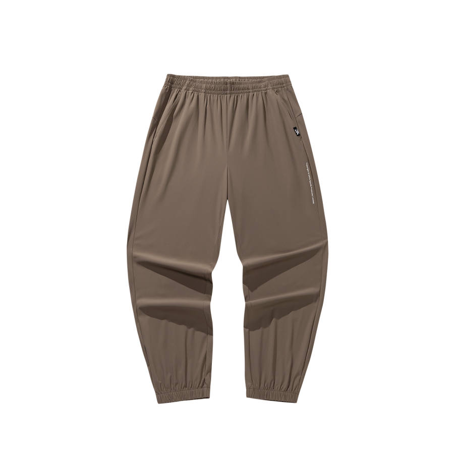 Anta Knitted Sweatpants Men's Rattan Umber