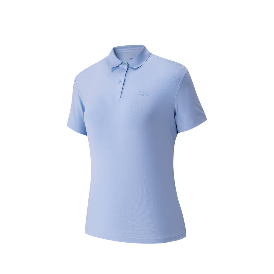 Anta Polo Shirt Women's Dazzling Blue