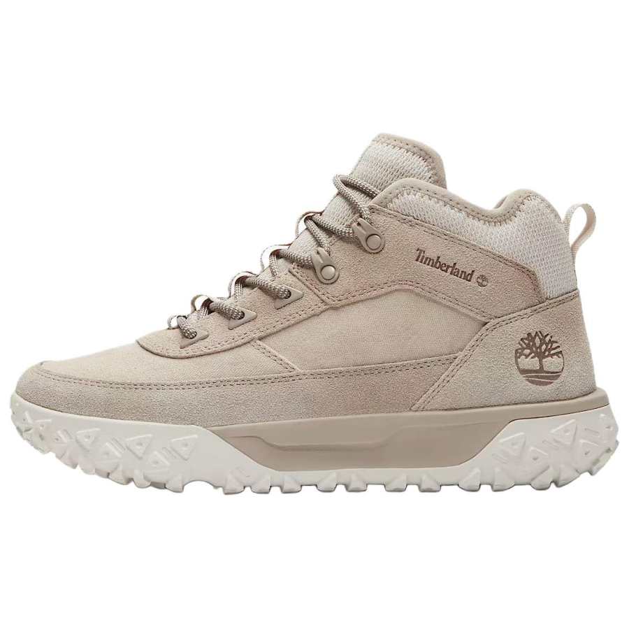 Timberland Greenstride Motion 6 Mid top Mountaineering Hiking Shoes Unisex Beige