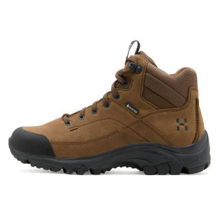 HAGLÖFS Ridge Leather Waterproof Cushioning Abrasion Resistant Grip Anti Twist Support Breathable Rebound Mid top