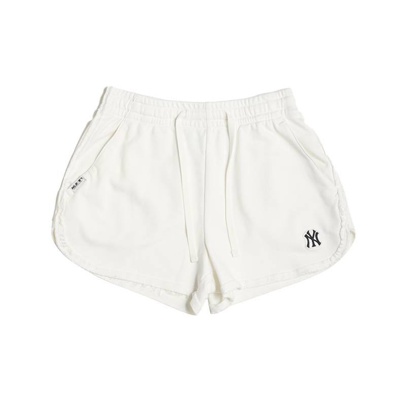 MLB Casual Shorts Women's New York Yankees/Standard Ivory White Moderate