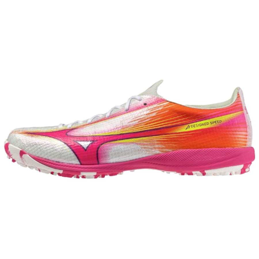Mizuno Alpha 3 Soccer Shoes Unisex Pink White