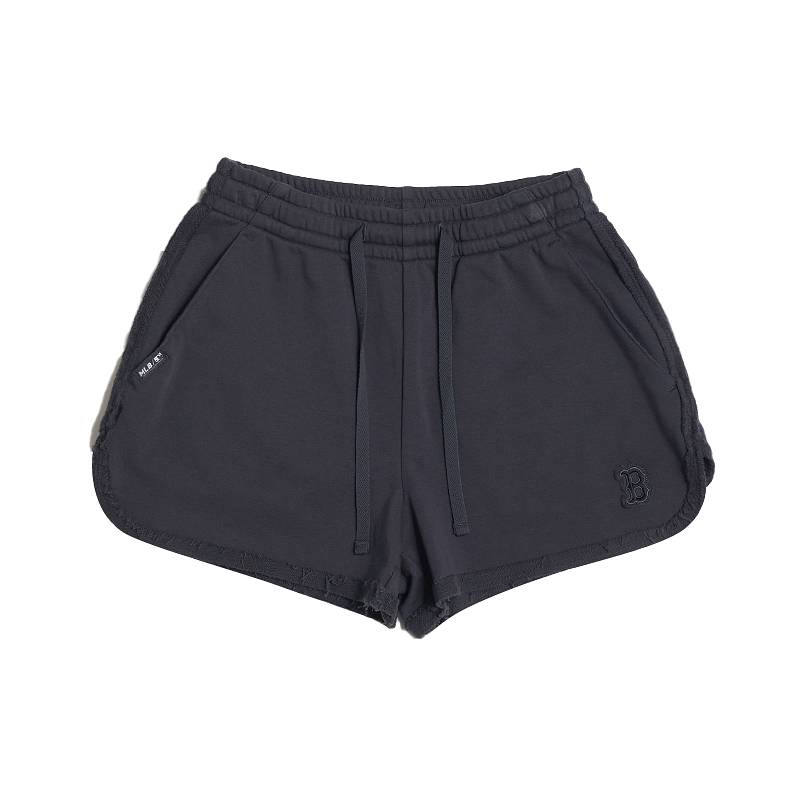 MLB Casual Shorts Women's Boston Red Sox/Dark Charcoal Gray Color Moderate