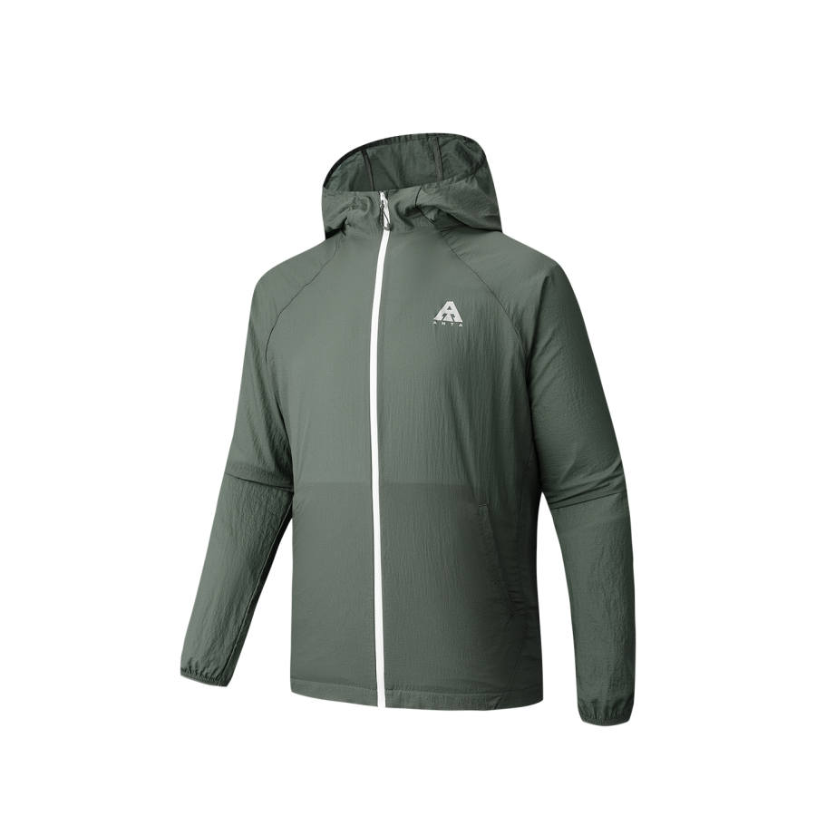 Anta UV Protection Jacket Unisex Seaweed Green