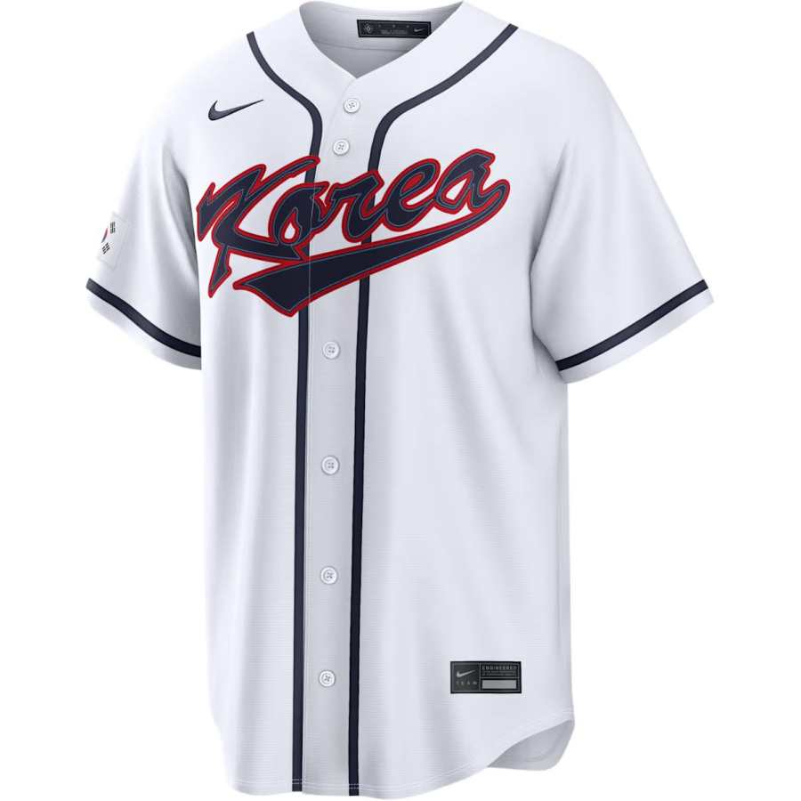 Nike Nike Jung Hoo Lee Korea National Baseball Team 2026 World Baseball Classic Men's Nike Stadium Jersey