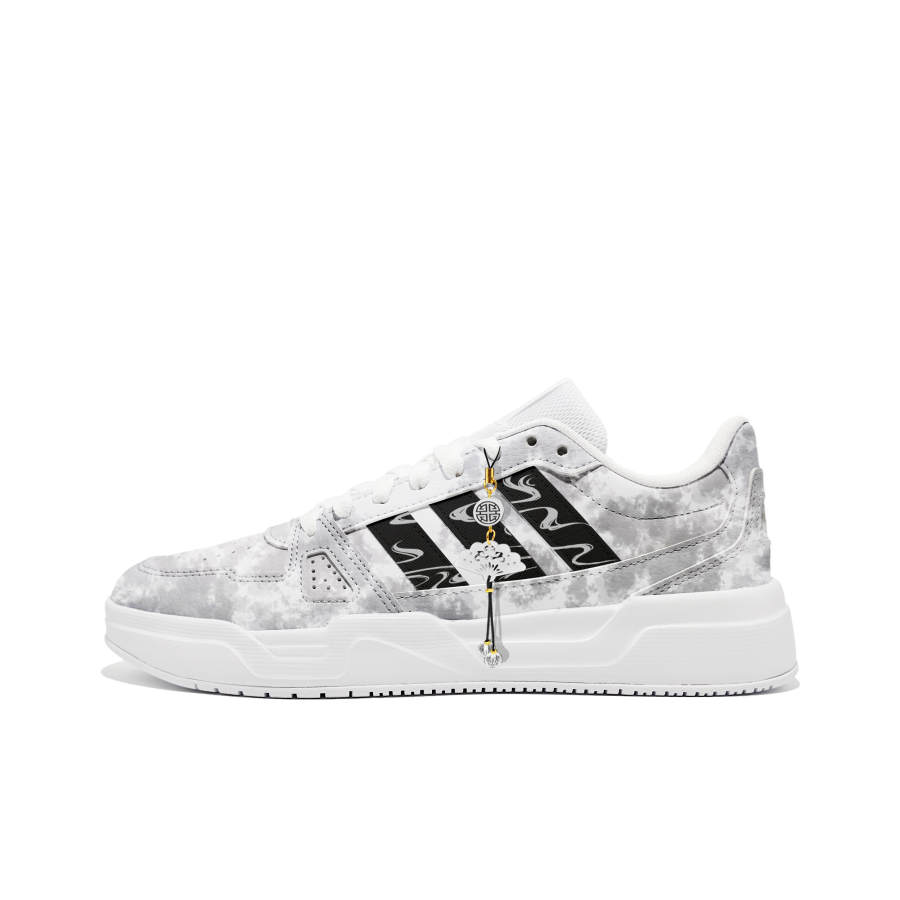 Adidas Adidas LITE BALLER Career Success Pu Slip Resistant Cushioning Abrasion Resistant Low top Skateboard Shoes Unisex