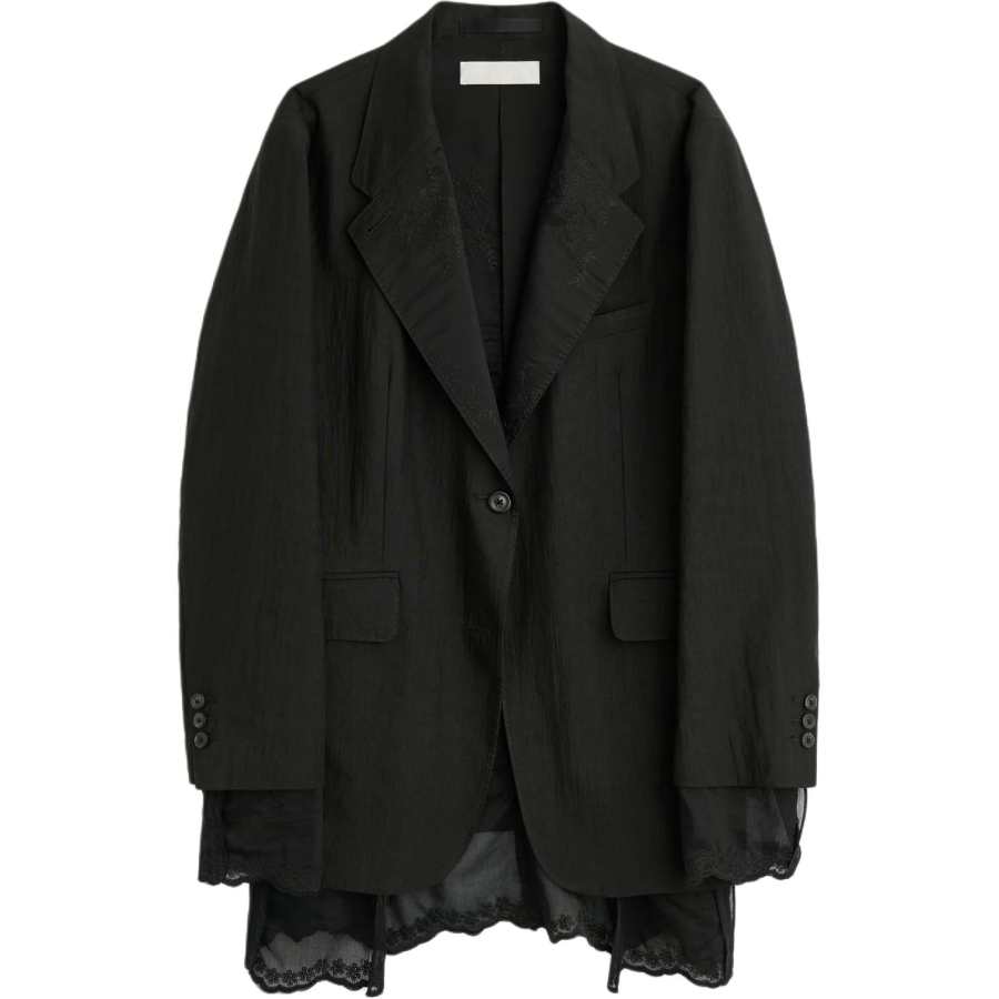 Our Legacy Reversible Lace-Trim Jacket