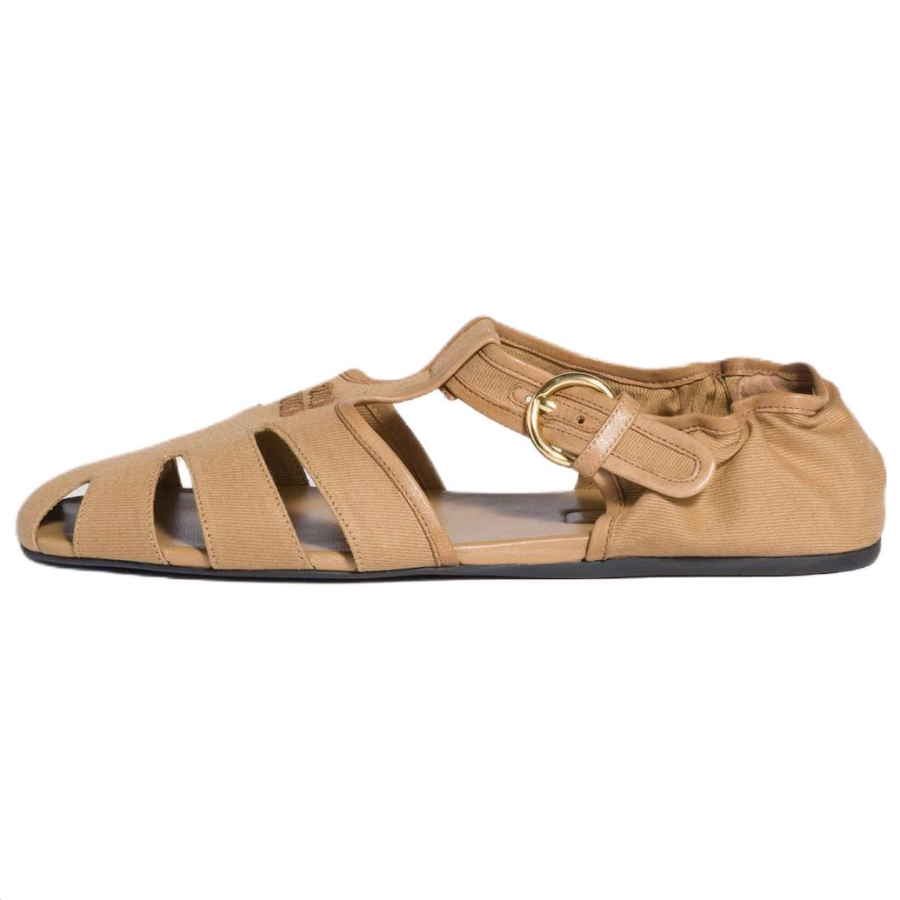 MIU MIU Roman Sandals Women's Beige