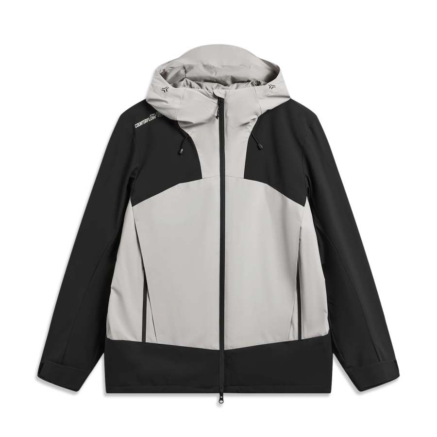 Li-Ning Li Ning Outdoor CF Tracing Fleece Lined Thermal Loose Fit 3 in 1 Trench Coat Men's