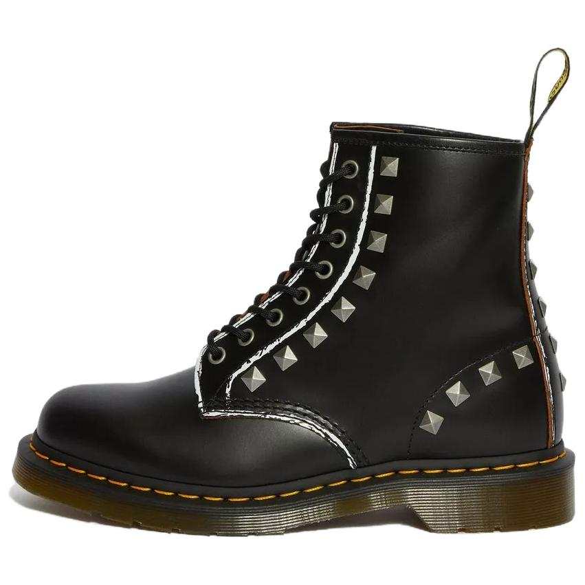 Dr.Martens Dr. Martens 1460 Stud 8 Combat Boots Black Unisex