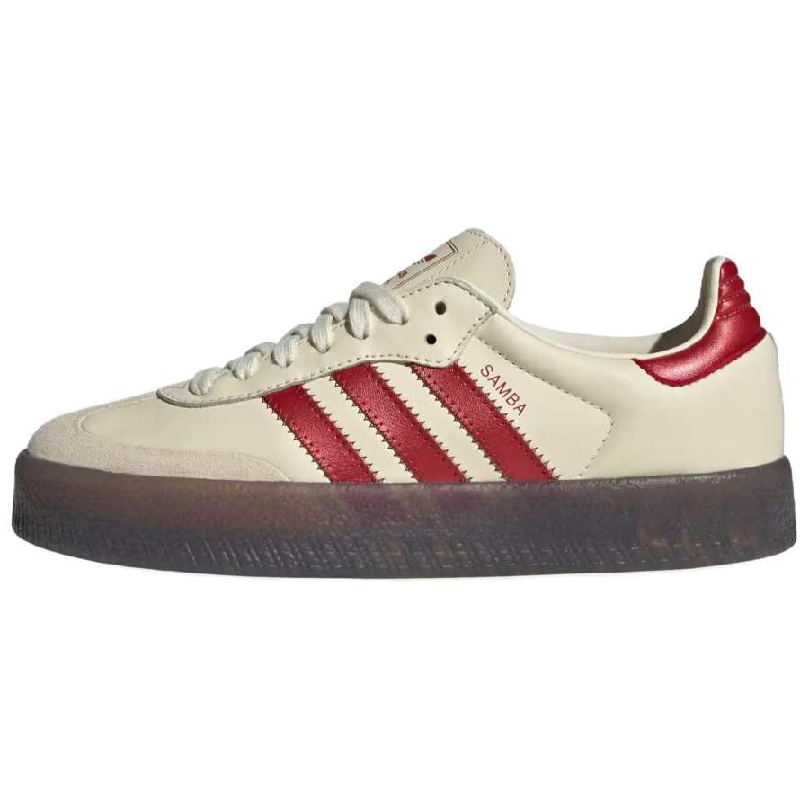 Adidas Originals Samba German Army Trainers Women's Red White