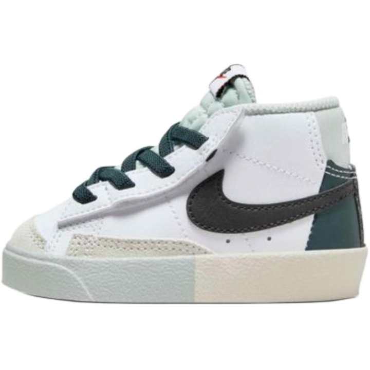 Nike Nike Blazer '77 'Remix' Comfortable Slip Resistant Abrasion Resistant Mid top Kids' Skateboarding Shoes