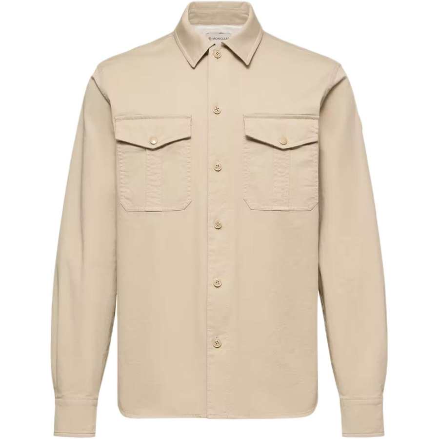 Moncler Moncler gabardine pocket overshirt
