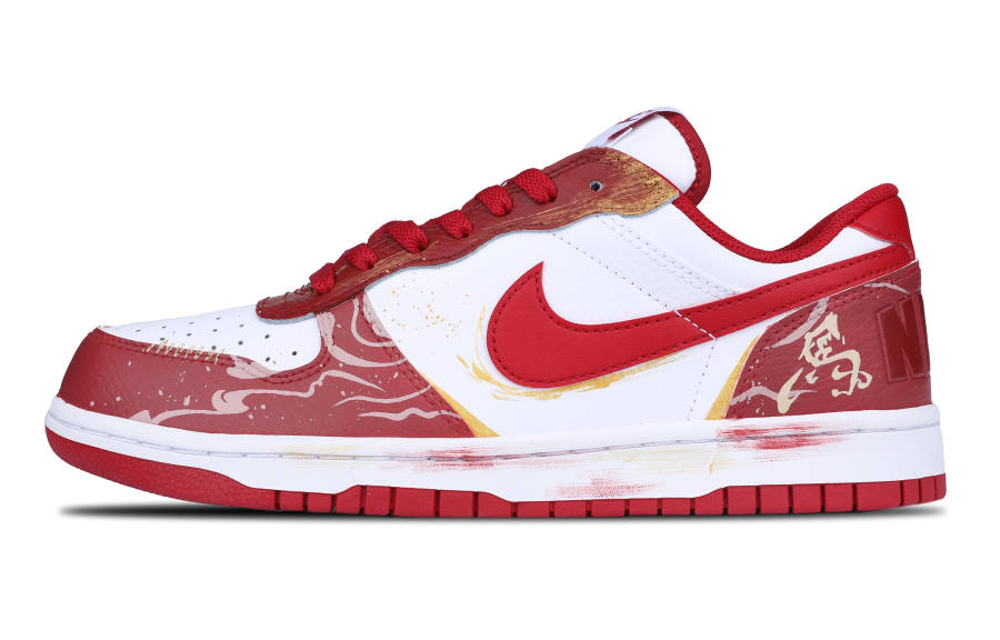 Nike Nike Big Flame Cloud Rider Leather Slip Resistant, Abrasion Resistant, Lightweight, Breathable Low top Skateboard Shoes