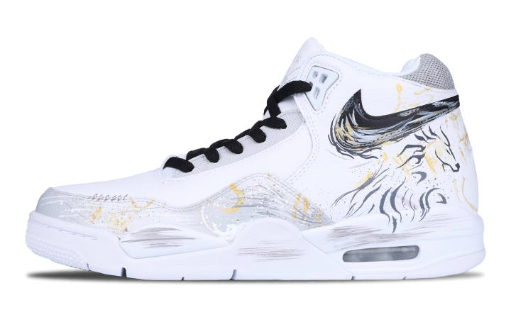 Nike Nike Flight Legacy Cloud Silk Swift Shadow Leather Cushioning Abrasion Resistant Breathable Mid top
