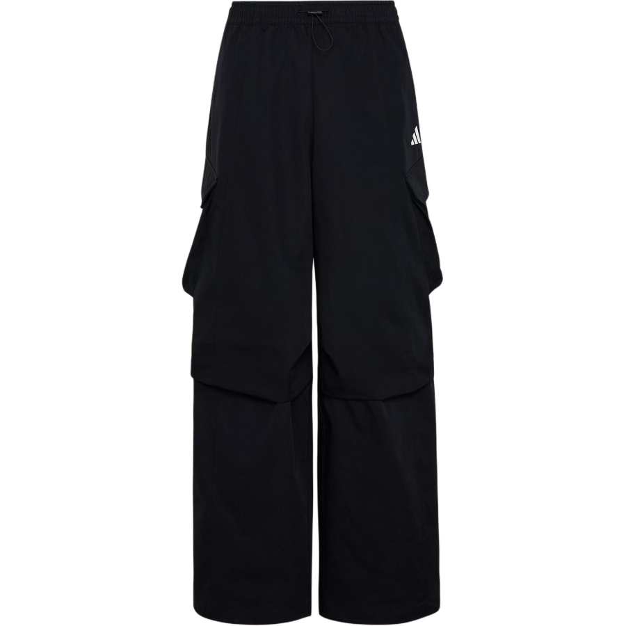Adidas Adidas Casual Pants Women's Black Moderate Wide Leg Pants