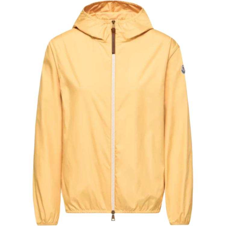 Moncler Moncler Logo Patch Zip-Up Hooded Jacket