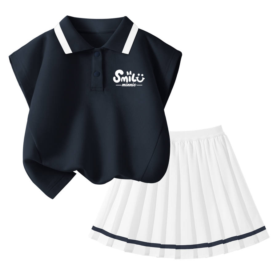 Disney Kids Casual Sportswear Polo Collar Thin Short