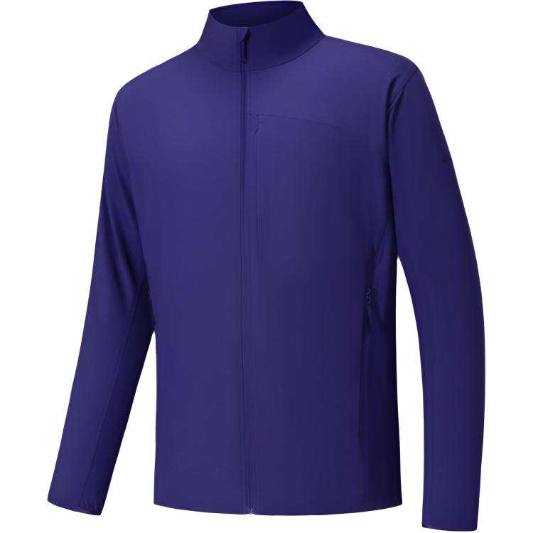 ANTA Jackets Men's Stardust Purple Stand Collar Moderate Other