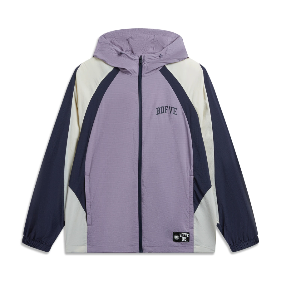 Li-Ning Li Ning Sun Protection Clothing Men's Light Dark Purple Moderate