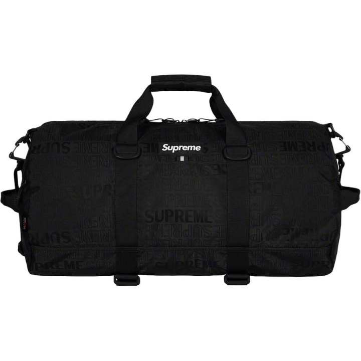 Supreme Supreme SS19 Nylon Gym Bag Travel Bag Unisex Black