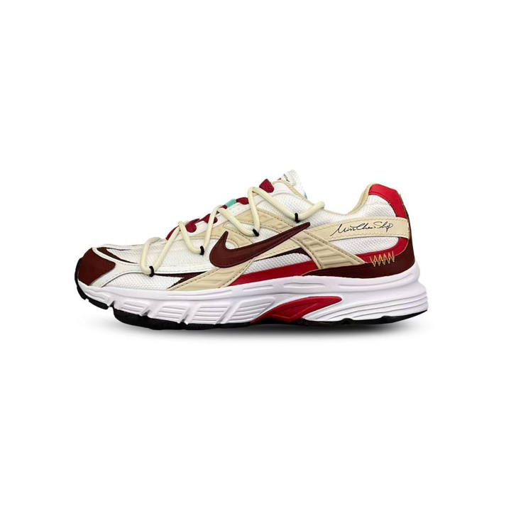 Nike Nike Initiator Fabric Low top Casual Running Shoes Men's Red White