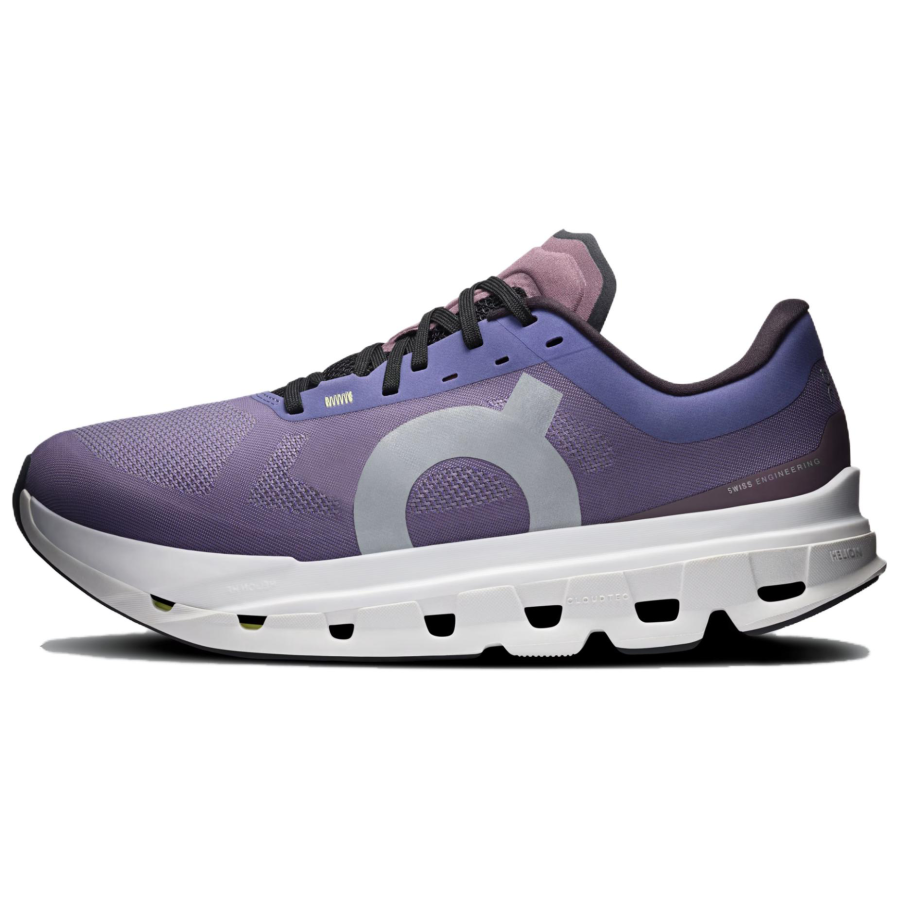 On On Cloudflow 5 Support Rebound Long Distance Running Shoes Men's Purple