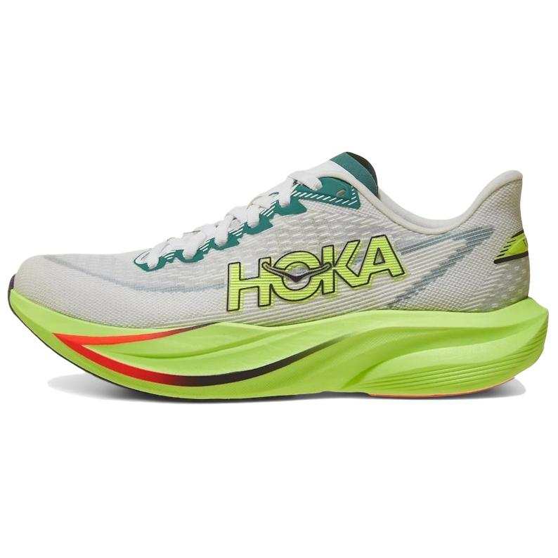 HOKA ONE ONE MACH 7 Casual Running Shoes Women's White Green